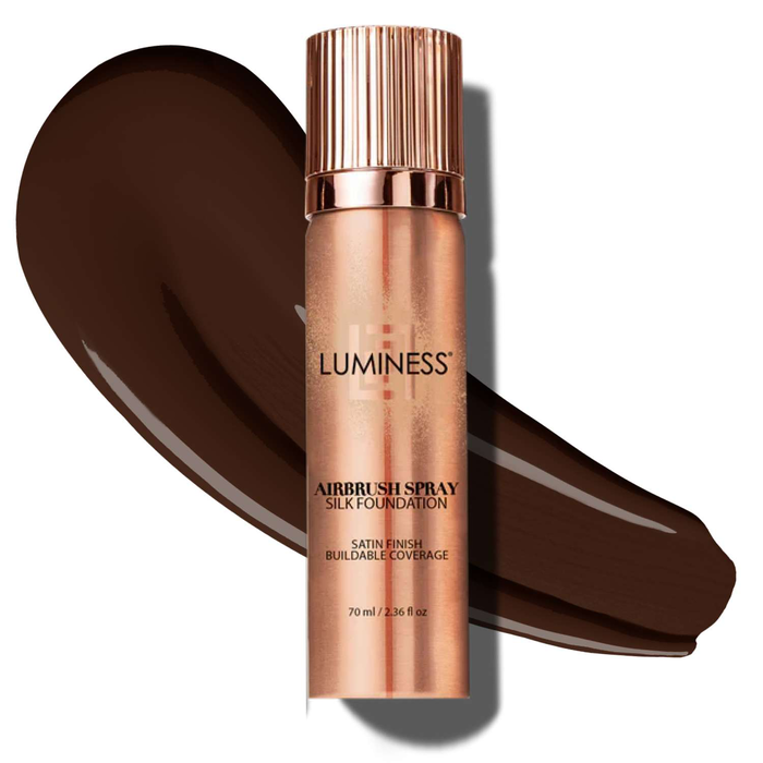 Airbrush Spray Silk Foundation with Buffing Brush - Rich Dark 180Rich Dark 180